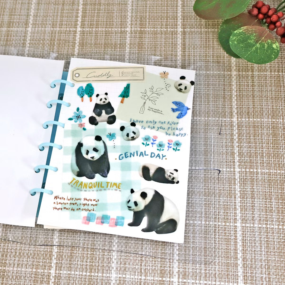 Mind Wave Photo Selection Sticker Sheet - Panda - Shop Sticker Sheets and Japanese Stationery at Papermind Stationery Shop