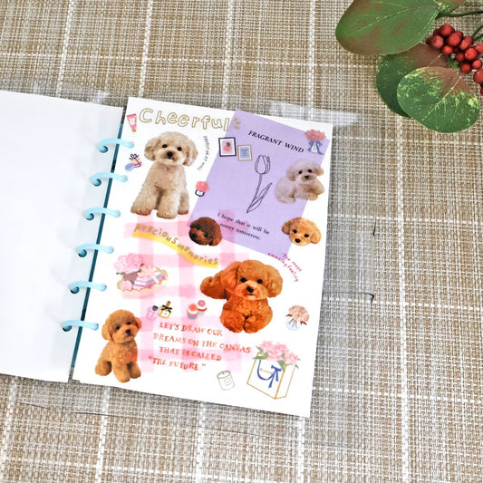 Mind Wave Photo Selection Sticker Sheet - Toy Poodle - Shop Sticker Sheets and Japanese Stationery at Papermind Stationery Shop