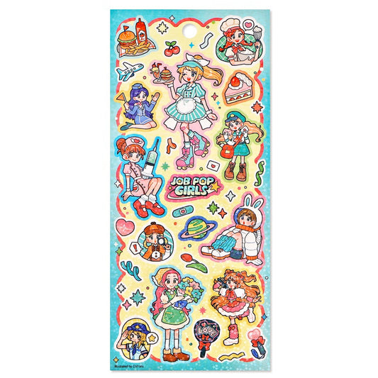 Mind Wave Dolly Pippin Stickers - JOB POP GIRLS