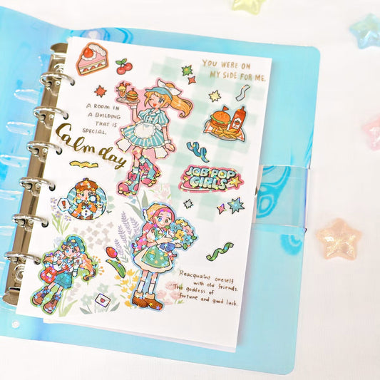 Mind Wave Dolly Pippin Stickers - JOB POP GIRLS