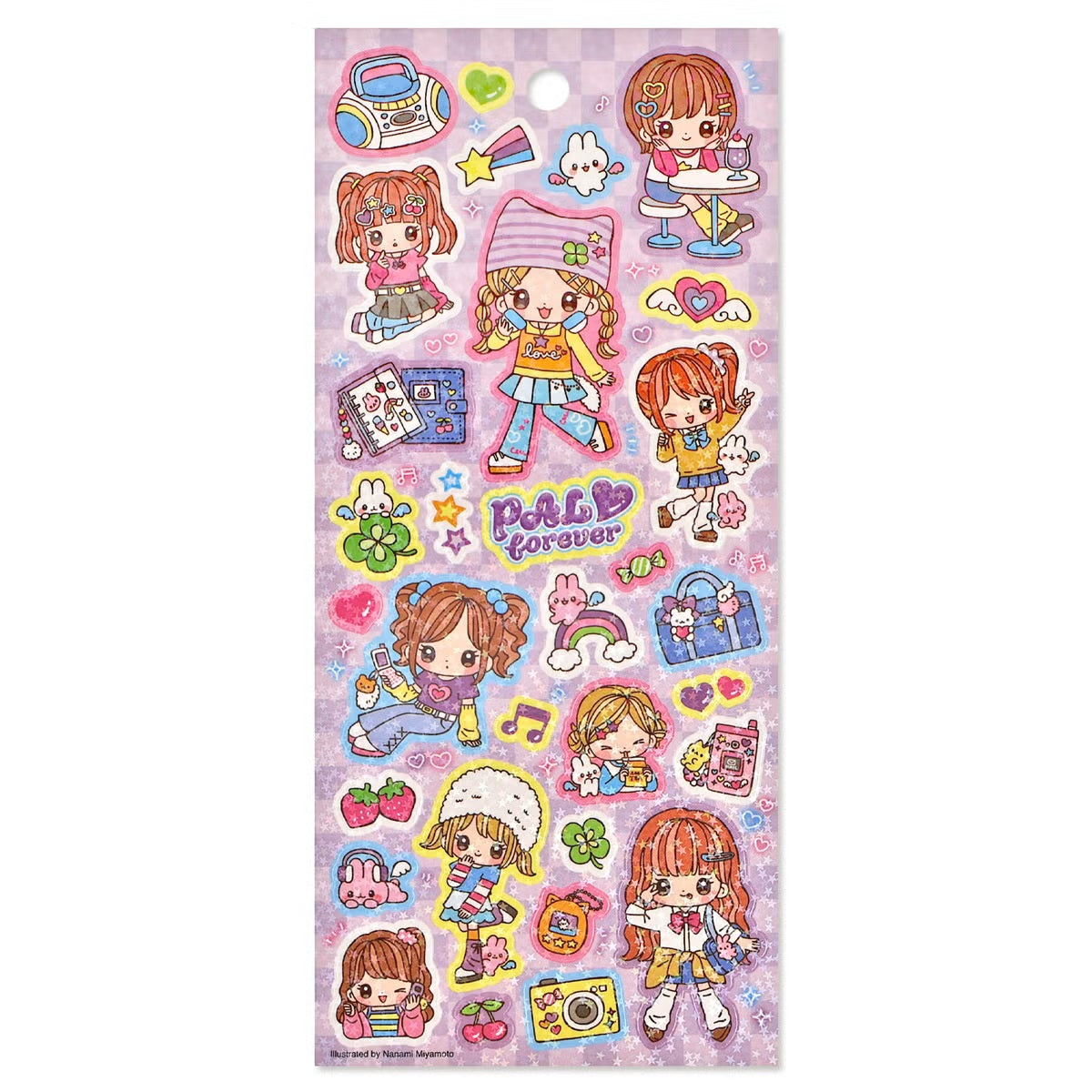 Mind Wave Dolly Pippin Stickers - PAL forever - Shop all Sticker Sheets and Japanese Stationery at Papermind Stationery Shop