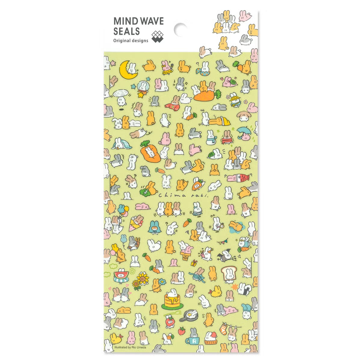 Mind Wave Sticker Sheet - Chimarabi| Papermind Stationery