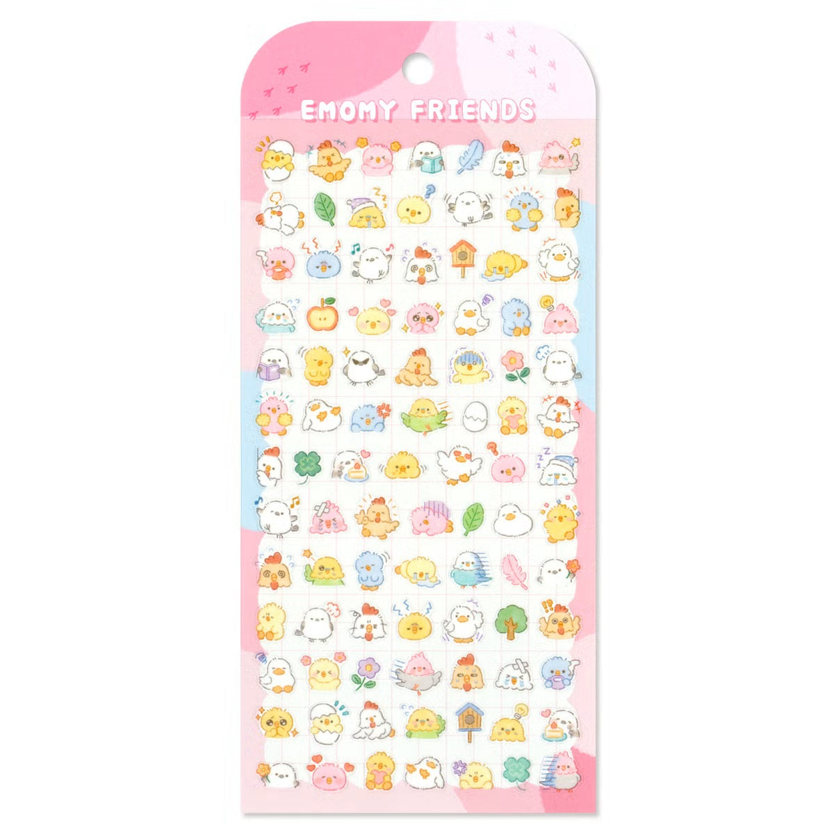 Mind Wave Emomi Friends Sticker Sheet - Birds | Papermind Shop