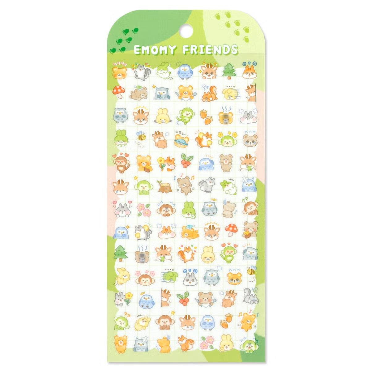 Mind Wave Emomi Friends Sticker Sheet - Forest Animals | Papermind Shop