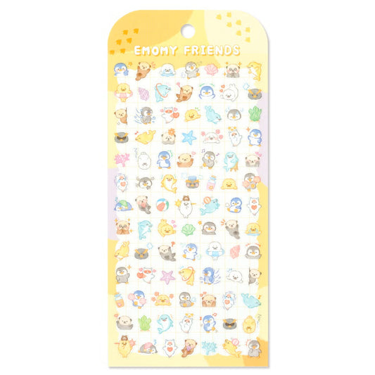 Mind Wave Emomi Friends Sticker Sheet - Sea Animals | Papermind Shop