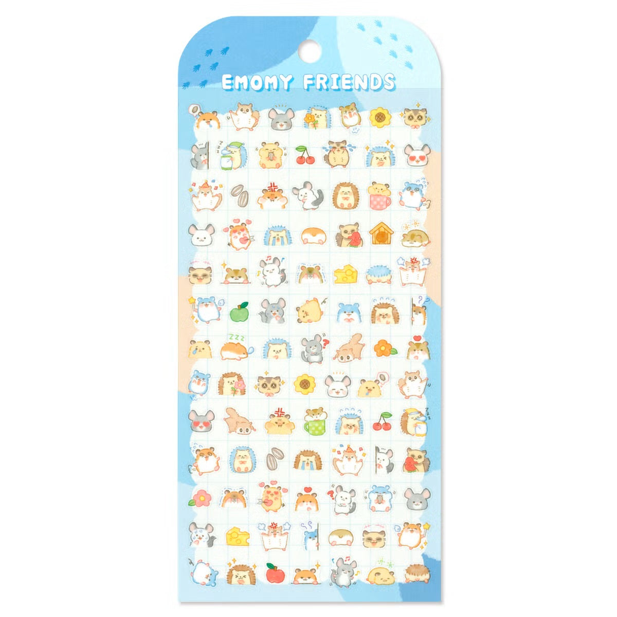 Mind Wave Emomi Friends Sticker Sheet - Hamsters | Papermind Shop