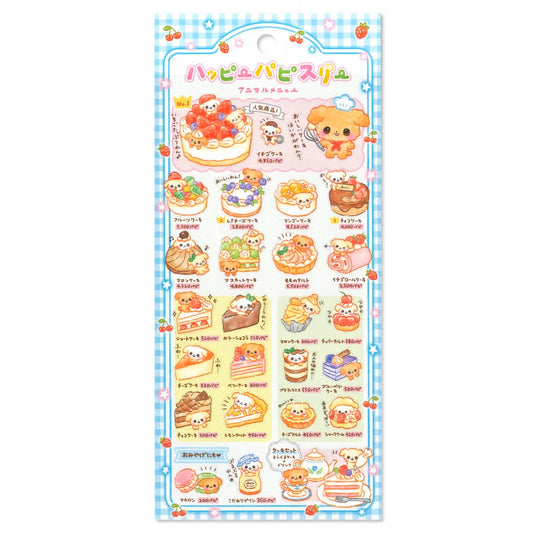 Mind Wave Animal Menu Stickers - Happy Papicry | Papermind Stationery