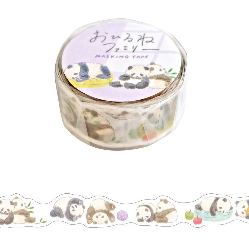Mind Wave 18mm Washi Tape - Die-Cut Napping Panda | Papermind Shop