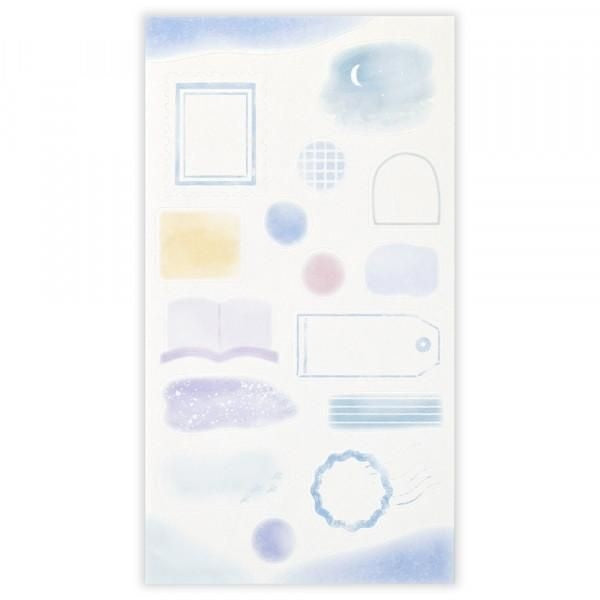 NB Co. Sticker Sheet - Deco Time Duo Long-tailed Tit Bird | Papermind Shop