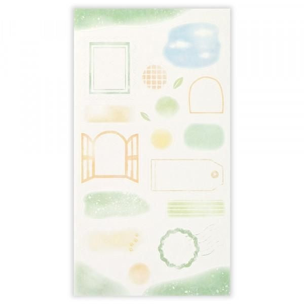 NB Co. Sticker Sheet - Deco Time Duo Forest Animals | Papermind Shop