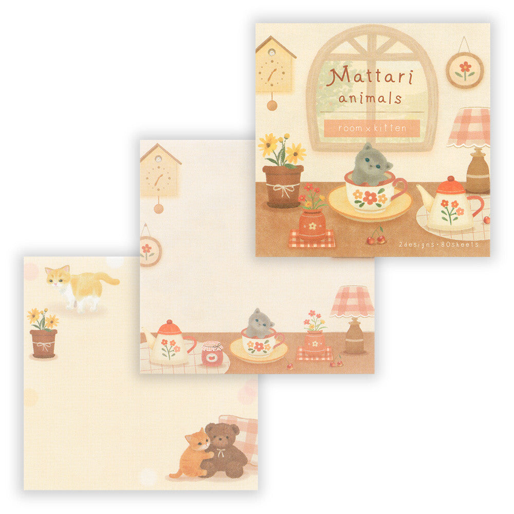 NB Co. Memo Pad -  Cat x Holiday Home | Papermind Shop