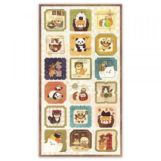 NB Co. Sticker Sheet - Japanese Style Animals | Papermind Shop
