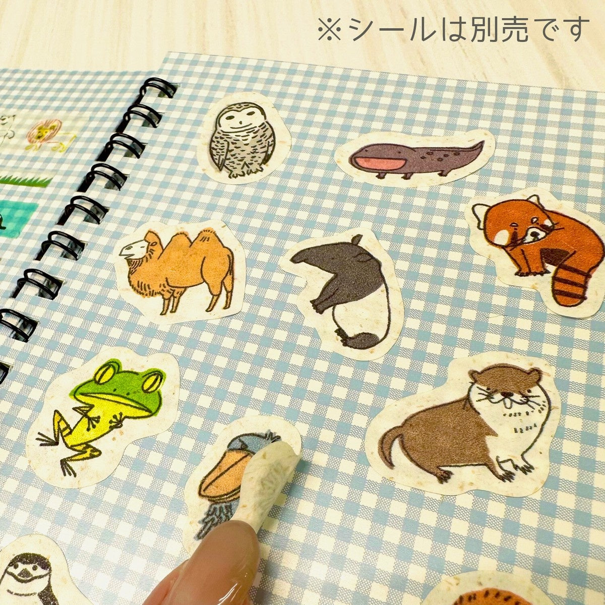 Seal-Do Printing Sticker Album  Noah Dessin Bear