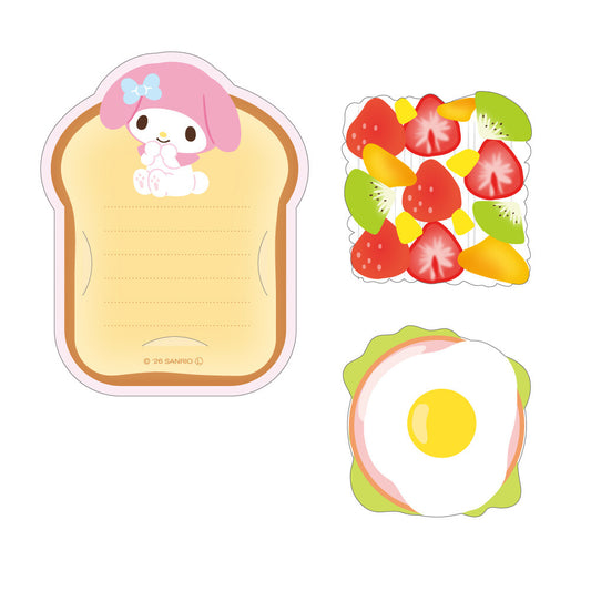 Sanrio Character Hidden Message Memo - Bento My Melody | Papermind Shop