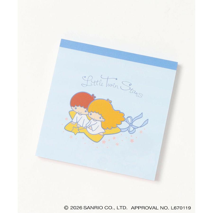 Sanrio Square Retro Memo Pad - Little Twin Stars [Sunstar Stationery] | Papermind Shop