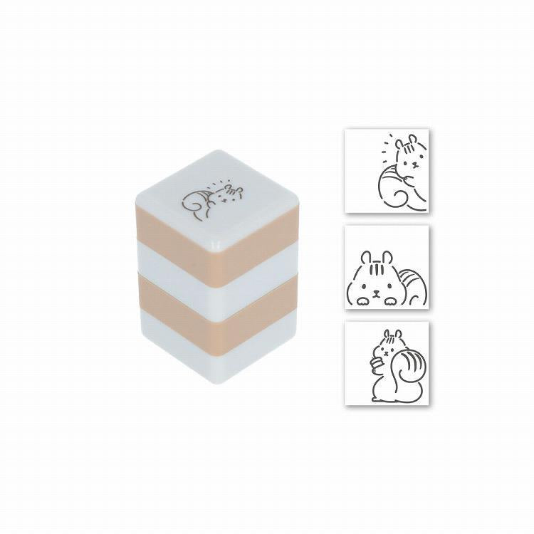 Sunstar Stationery Popping Up Stamp - Squirrel | Papermind Shop