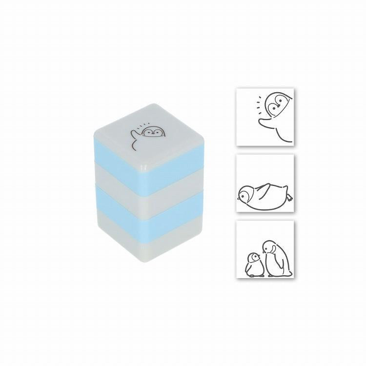 Sunstar Stationery Popping Up Stamp - Penguin | Papermind Shop