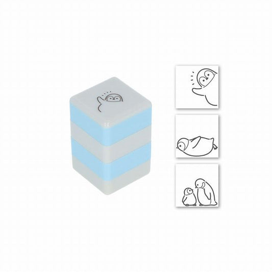 Sunstar Stationery Popping Up Stamp - Penguin | Papermind Shop