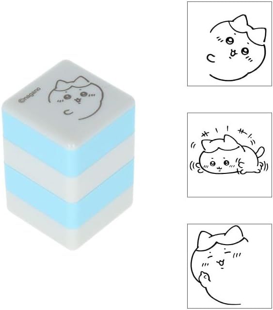Sunstar Stationery Popping Up Stamp - Hachiware | Papermind Shop
