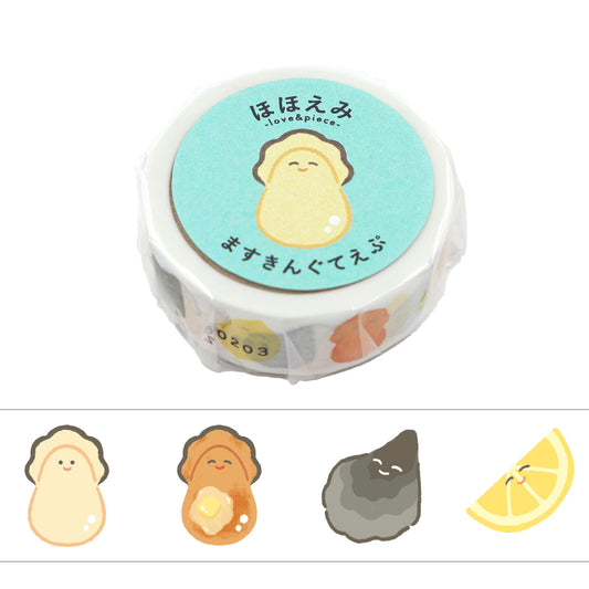 World Craft 15mm Washi Tape - Smiling Oyster | Papermind Shop