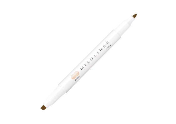 Zebra Mildliner Marker Mild Beige WKT7-MBE | Japanese Stationery