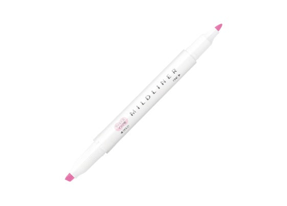 Zebra Mildliner Marker Pen Mild Baby Pink WKT7-MBP