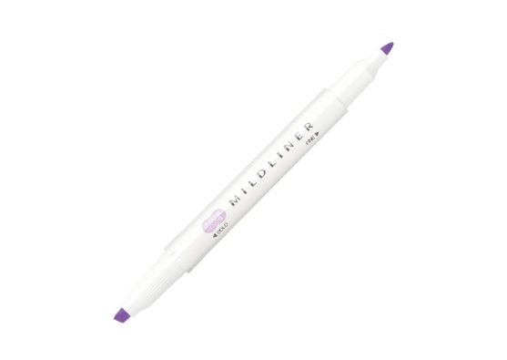 Zebra Mildliner Marker Mild Lilac WKT7-MLL | Papermind Stationery
