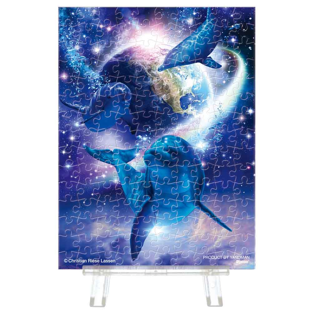 Yanoman Petit Paris Clear Jigsaw Puzzle 150 Pcs - Painting The Gift Of The Universe | Papermind Stationery
