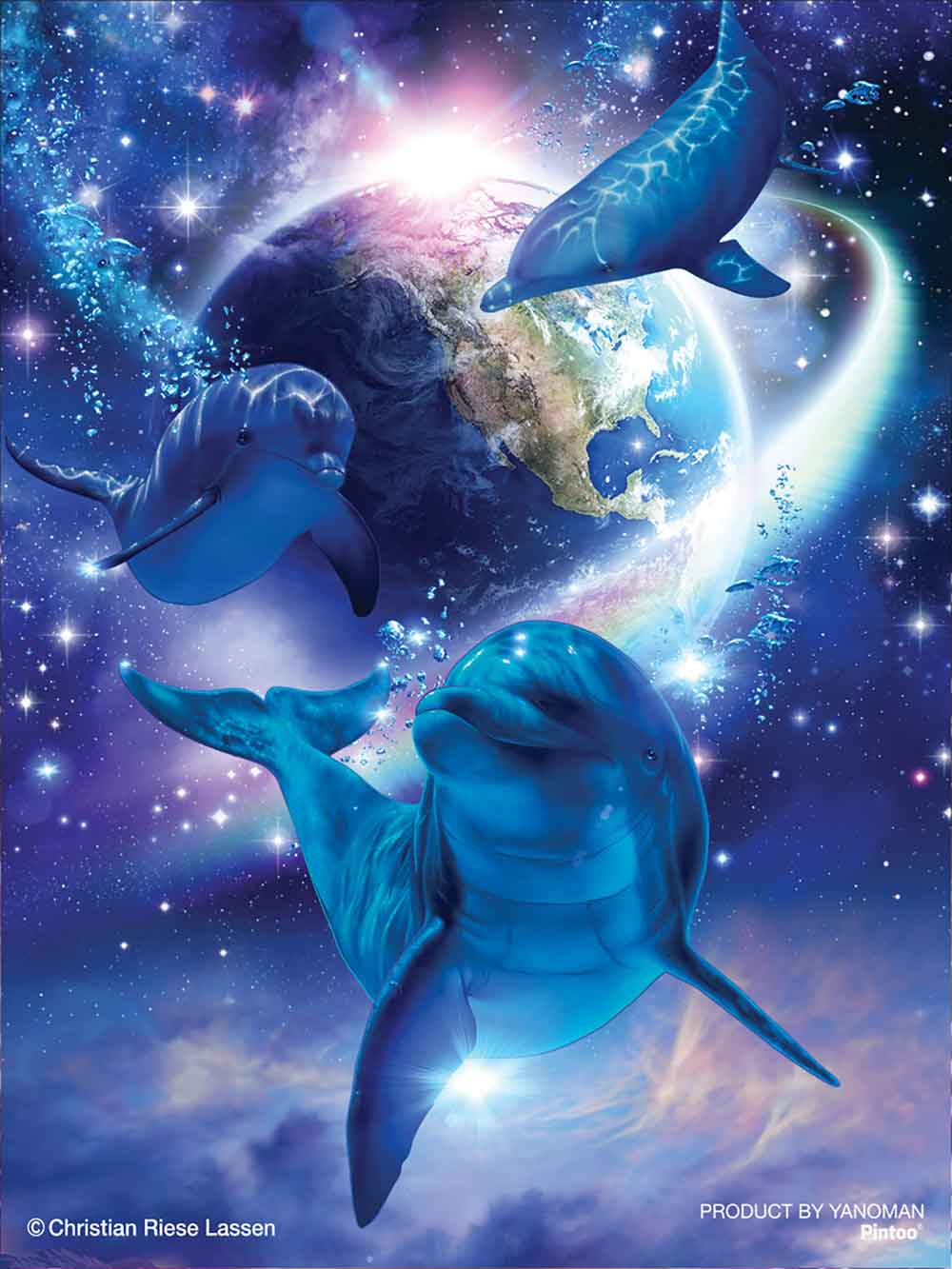 Yanoman Petit Paris Clear Jigsaw Puzzle 150 Pcs - Painting The Gift Of The Universe | Papermind Stationery