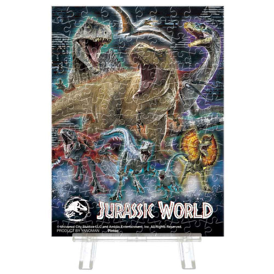 Yanoman Petit Paris Clear Jigsaw Puzzle 150 Pcs - Jurassic World Dinosaur Gathering A | Papermind Stationery