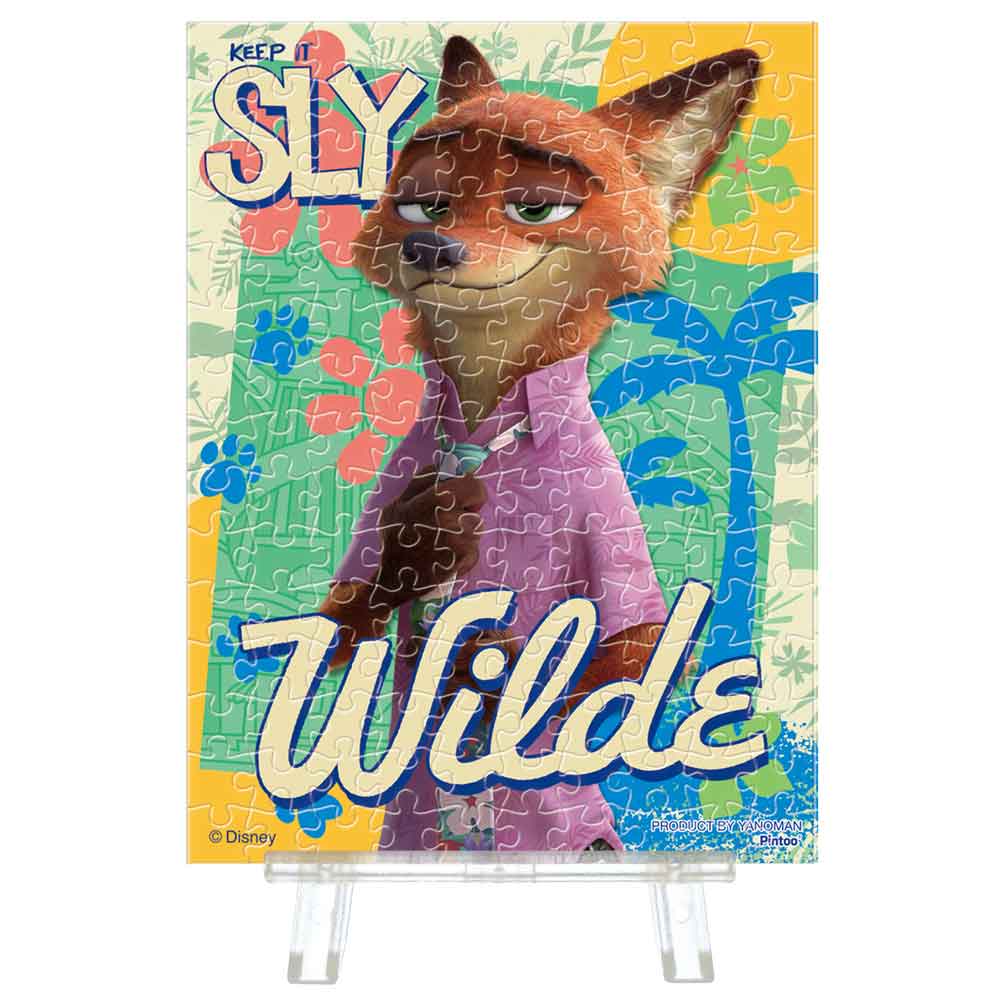 Yanoman Petit Paris Clear Jigsaw Puzzle 150 Pcs - Disney Nick Wilde/Zootopia 2 | Papermind Stationery