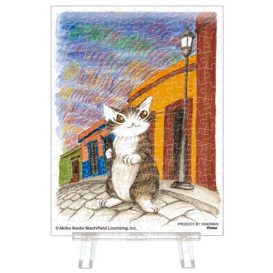 Yanoman Petit Paris Clear Jigsaw Puzzle 150 Pcs - Wachifield Flag Fluttering In The Oaxaca Sky | Papermind Stationery