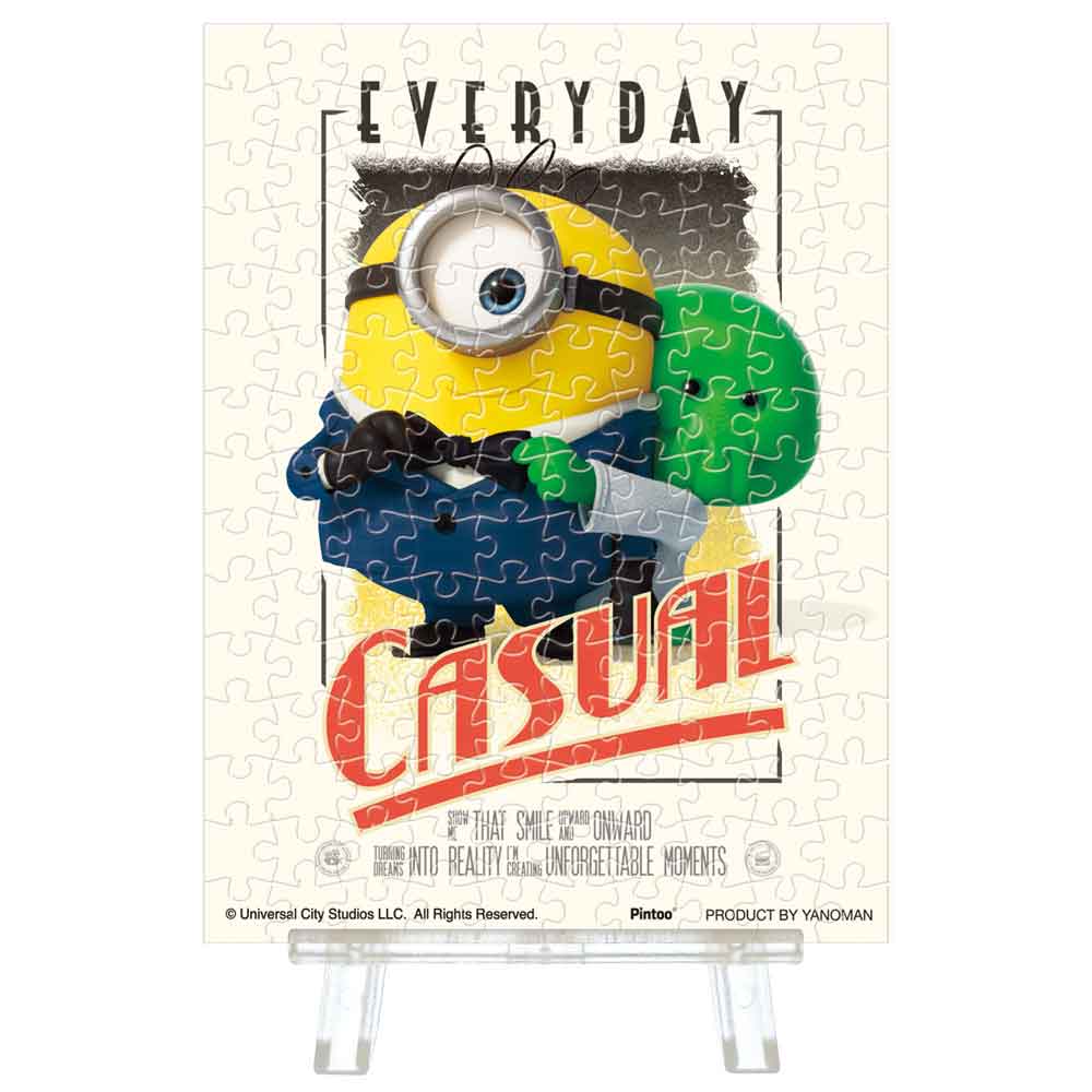 Yanoman Petit Paris Clear Jigsaw Puzzle 150 Pcs - Minions & Monsters Everyday Casual | Papermind Stationery