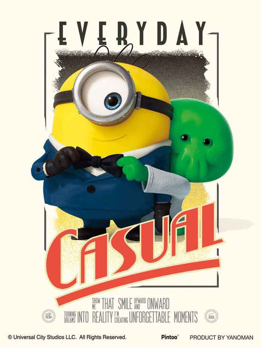 Yanoman Petit Paris Clear Jigsaw Puzzle 150 Pcs - Minions & Monsters Everyday Casual | Papermind Stationery