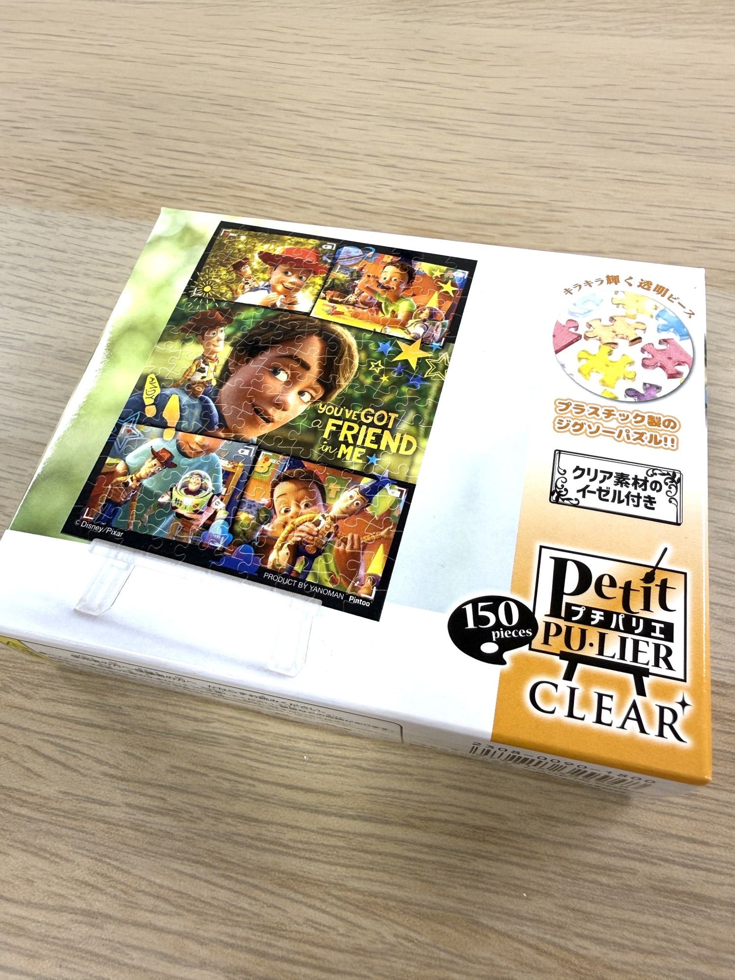 Yanoman Puzzle Petit Palie Clear Miniature Jigsaw - Recollect Moment / Toy Story 
