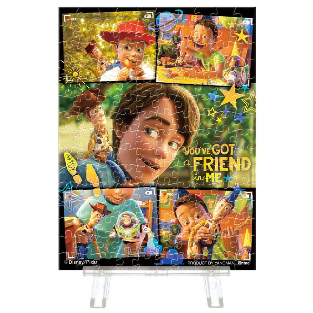 Yanoman Puzzle Petit Palie Clear Miniature Jigsaw - Recollect Moment / Toy Story 