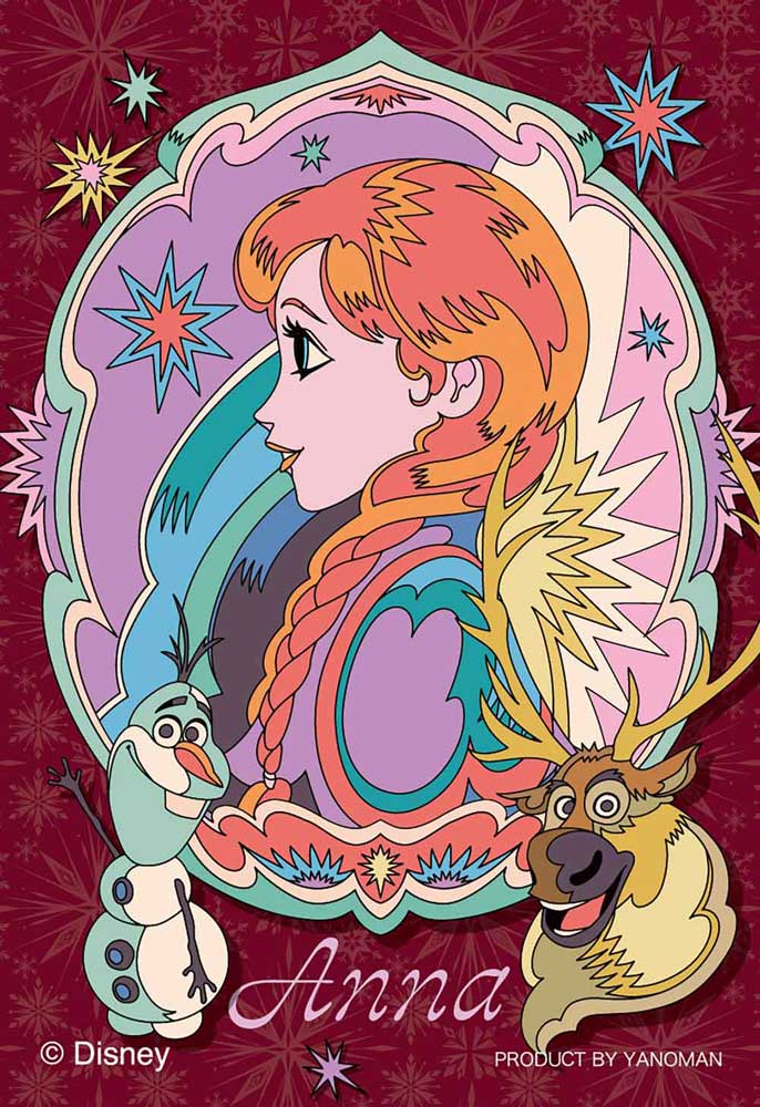 Yanoman Jigsaw Puzzle Copan 70 Pcs - Disney Frozen Story Of Arendelle/Anna | Papermind Stationery