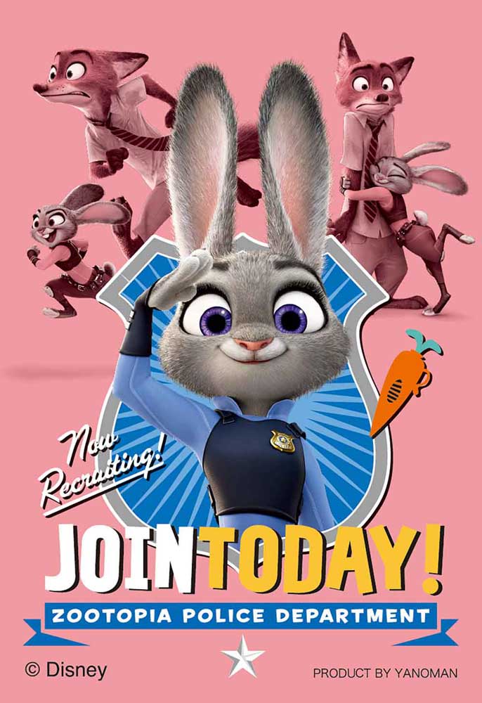 Yanoman Jigsaw Puzzle Copan 70 Pcs - Disney Zootopia Judy Hopps | Papermind Stationery
