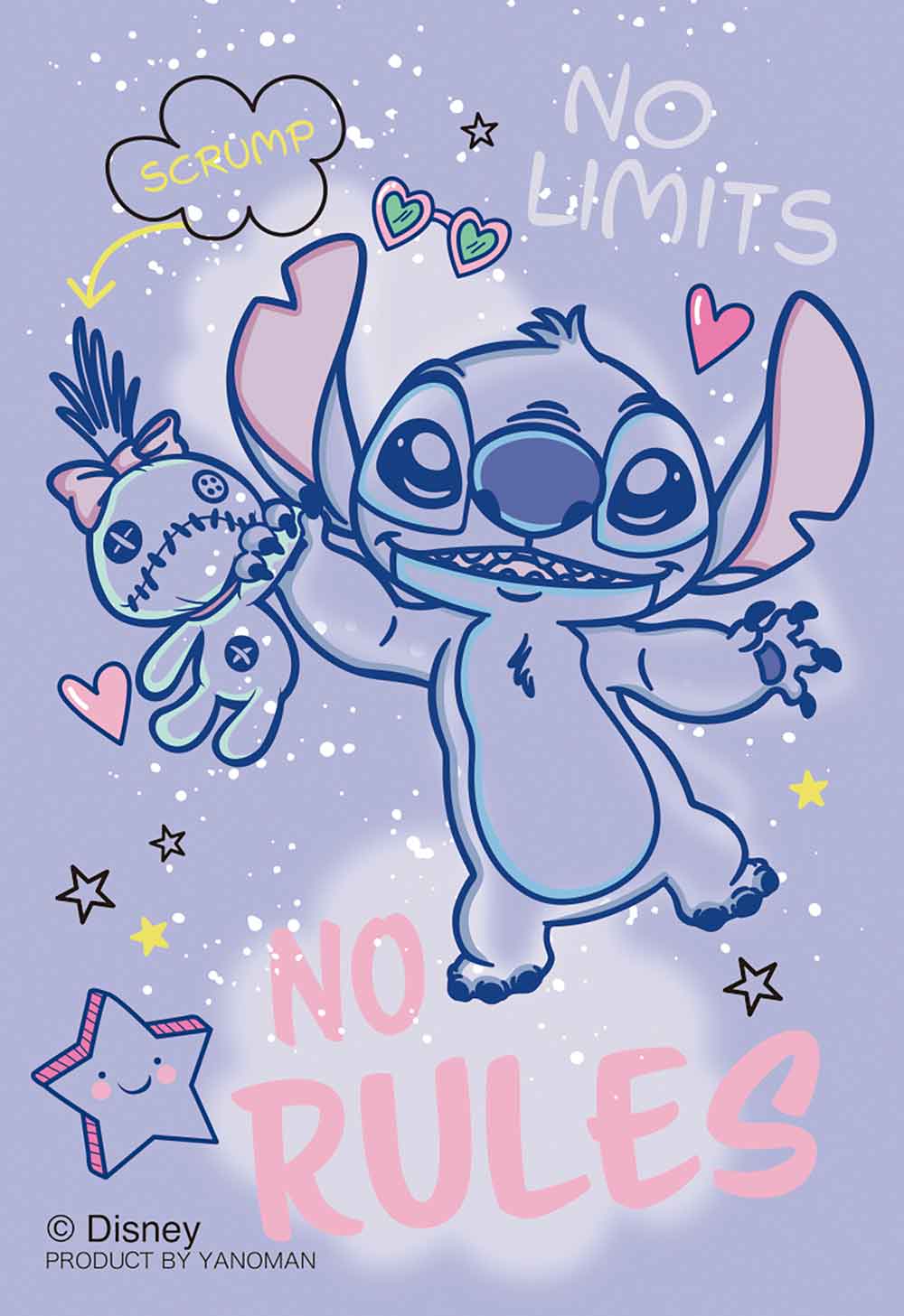 Yanoman Jigsaw Puzzle Copan 70 Pcs - Disney No Rules/Stitch & Scrump | Papermind Stationery