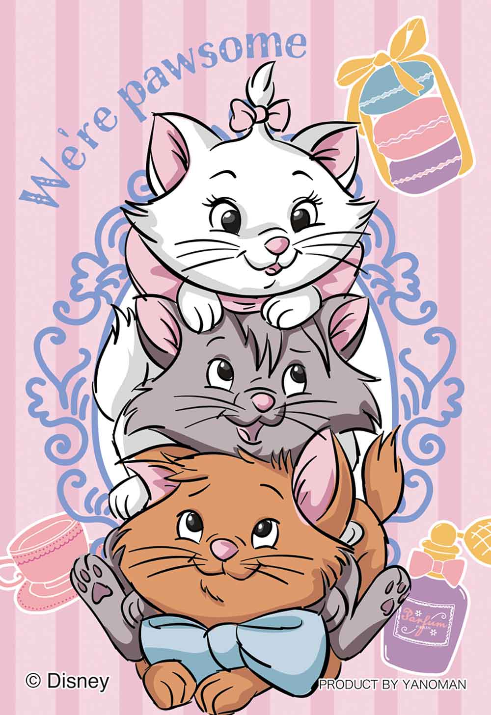 Yanoman Jigsaw Puzzle Copan 70 Pcs - Disney Stylish Cat | Papermind Stationery
