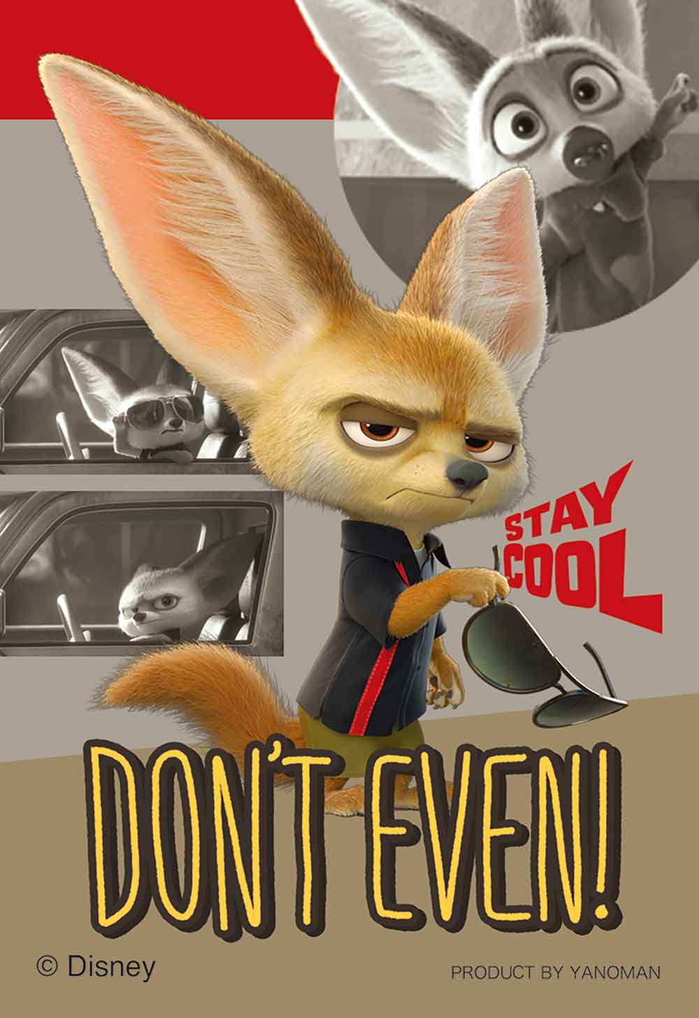 Yanoman Jigsaw Puzzle Copan 70 Pcs - Disney Zootopia Finnick | Papermind Stationery