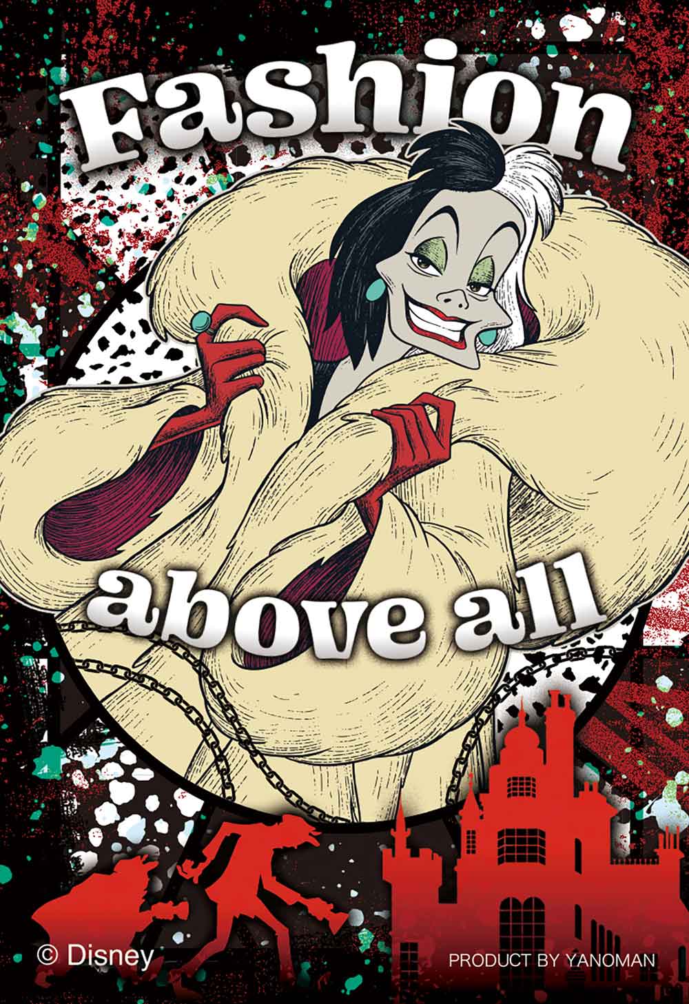Yanoman Jigsaw Puzzle Copan 70 Pcs - Disney Villains/Cruella | Papermind Stationery