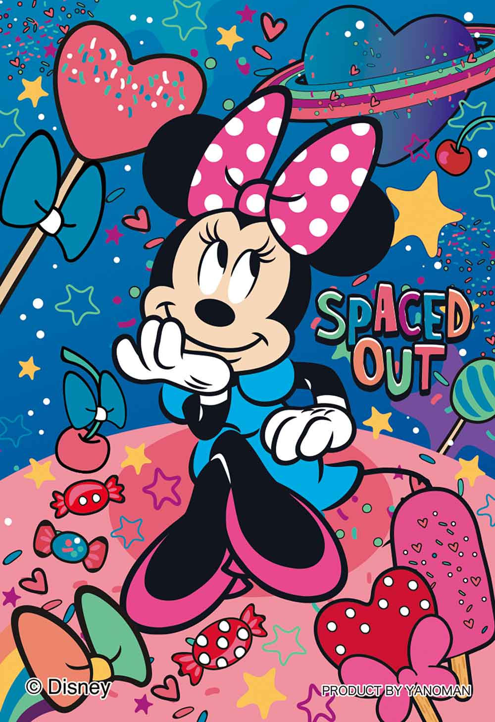 Yanoman Jigsaw Puzzle Copan 70 Pcs - Disney Cosmic Candy/Minnie Mouse | Papermind Stationery