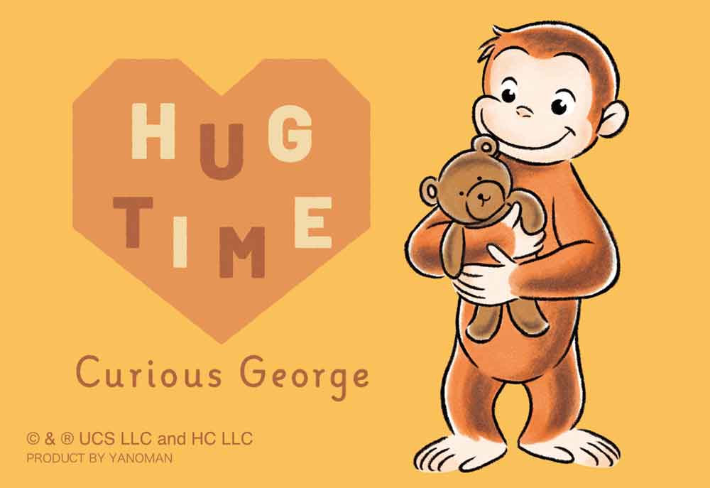 Yanoman Jigsaw Puzzle Copan 70 Pcs - Hug Time/George | Papermind Stationery