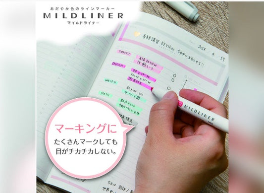 how to use zebra mildliner marker? | Papermind Stationery